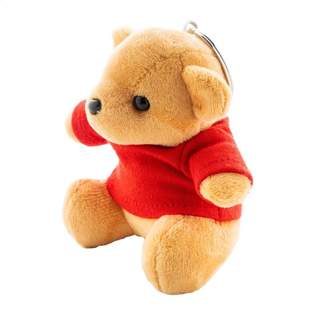 Plüsch-Teddybär-Schlüsselanhänger - TeddyFob - rot (-05)