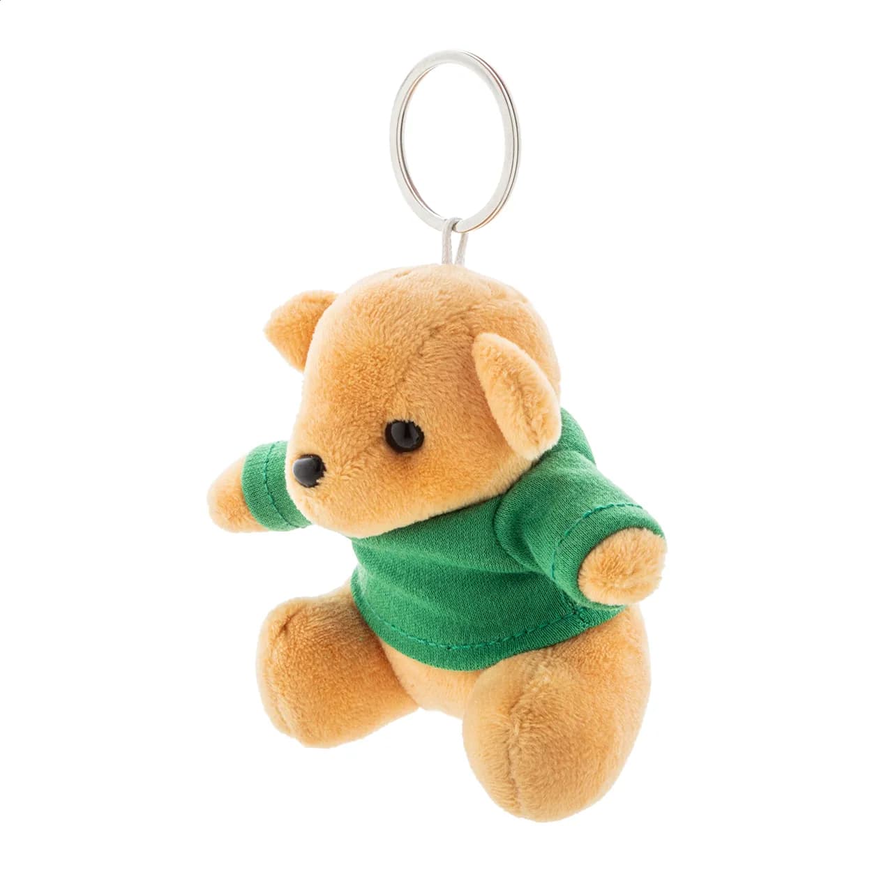 Plüsch-Teddybär-Schlüsselanhänger - TeddyFob - grün (-07)
