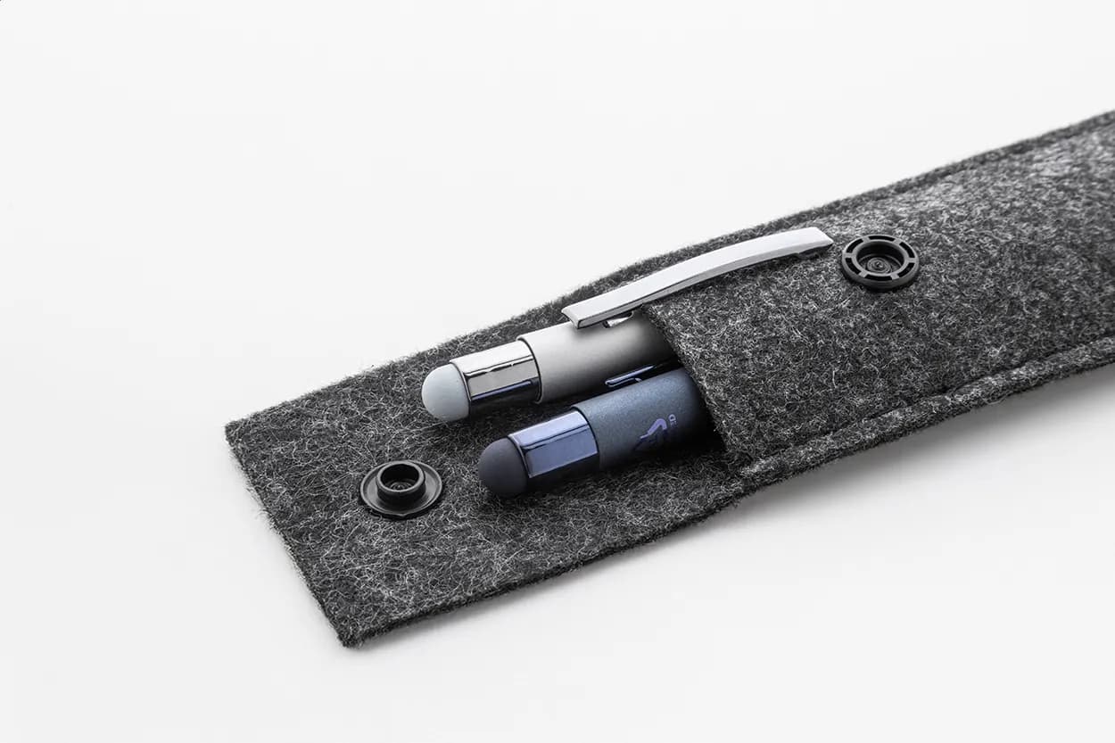 Stifteetui RPET - Refelt Pen - dunkelgrau (-80)