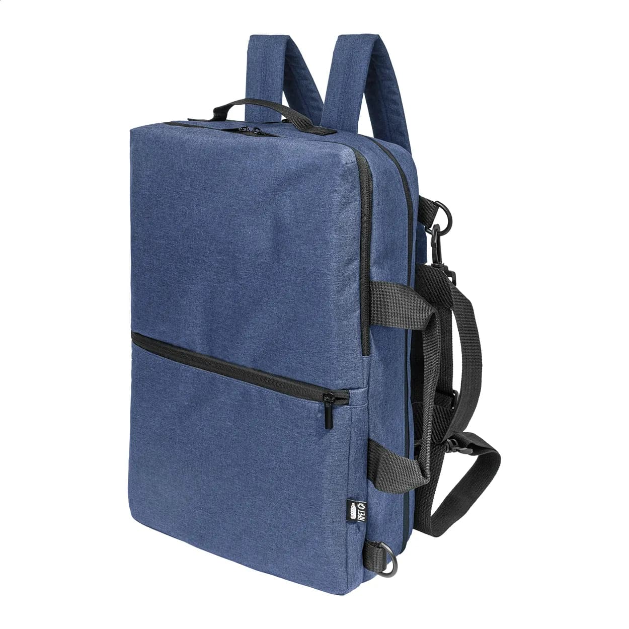Dokumentenrucksack, RPET - Walton - dunkelblau (-06A)