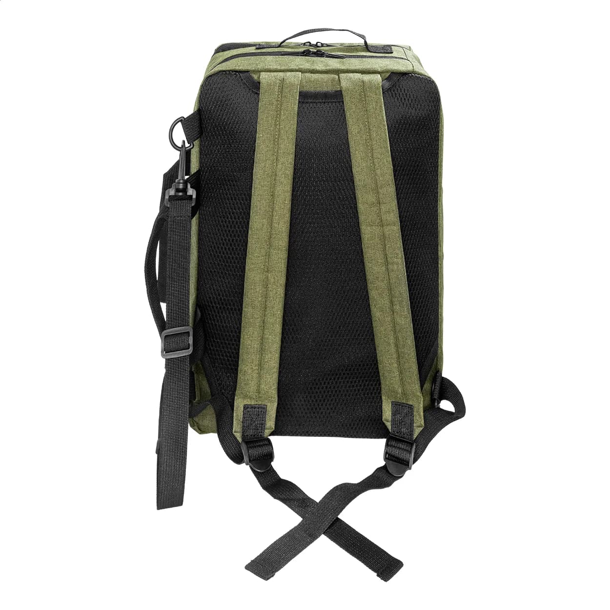 Dokumentenrucksack, RPET - Walton - grün (-07)
