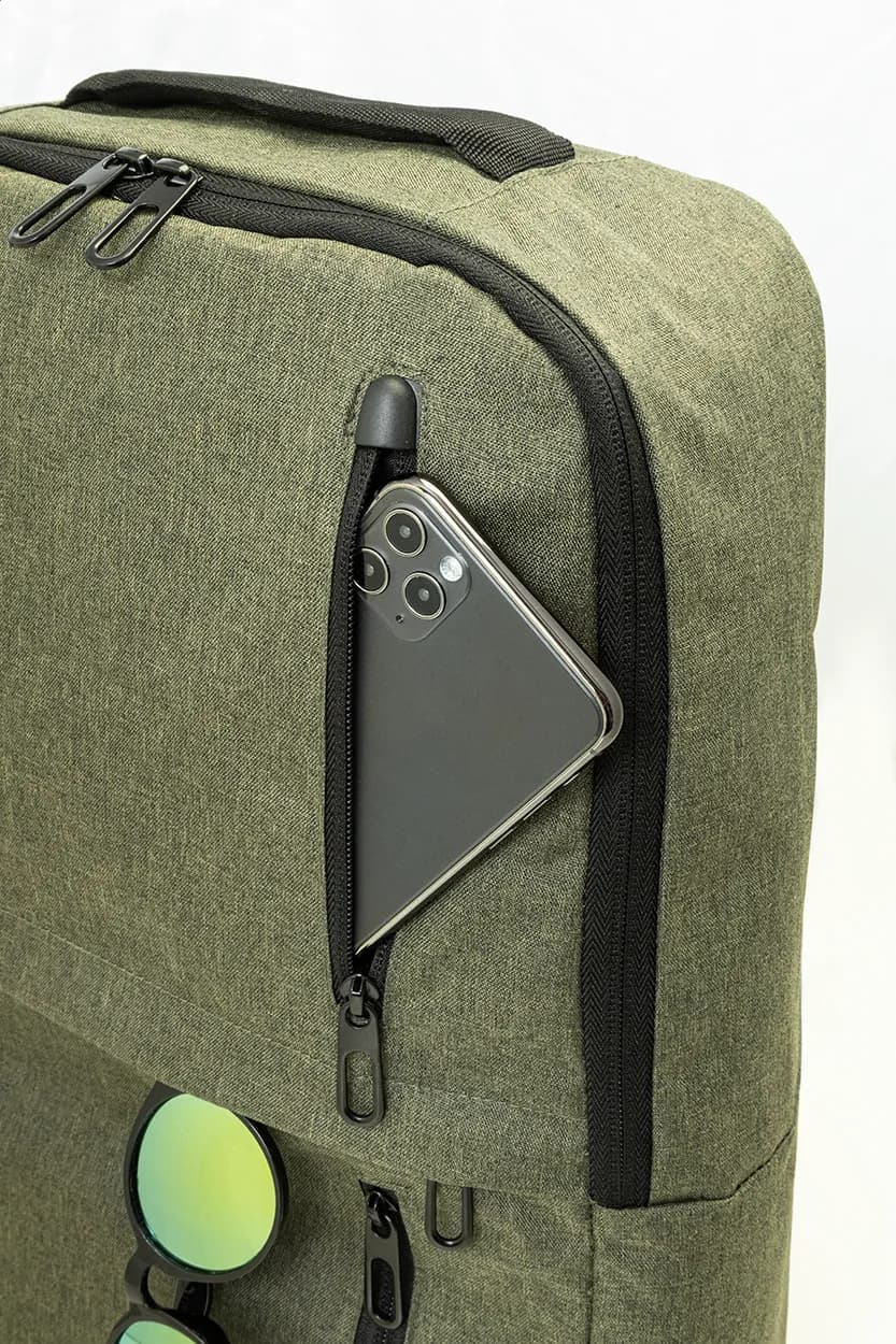 Rucksack, RPET - Lauder - grün (-07)