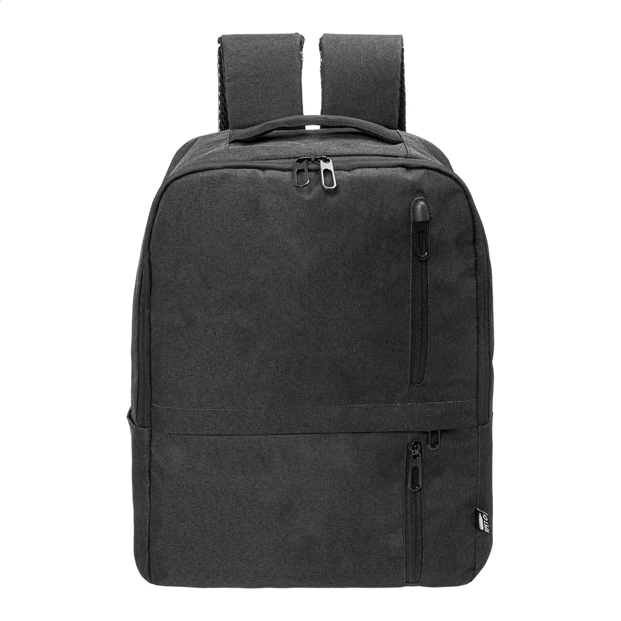 Rucksack, RPET - Lauder - schwarz (-10)
