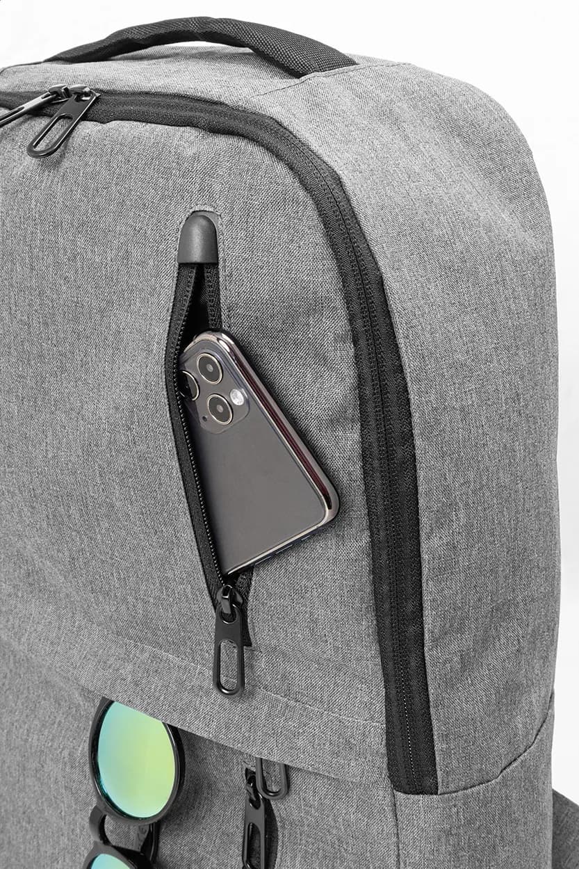 Rucksack, RPET - Lauder - grau (-77)