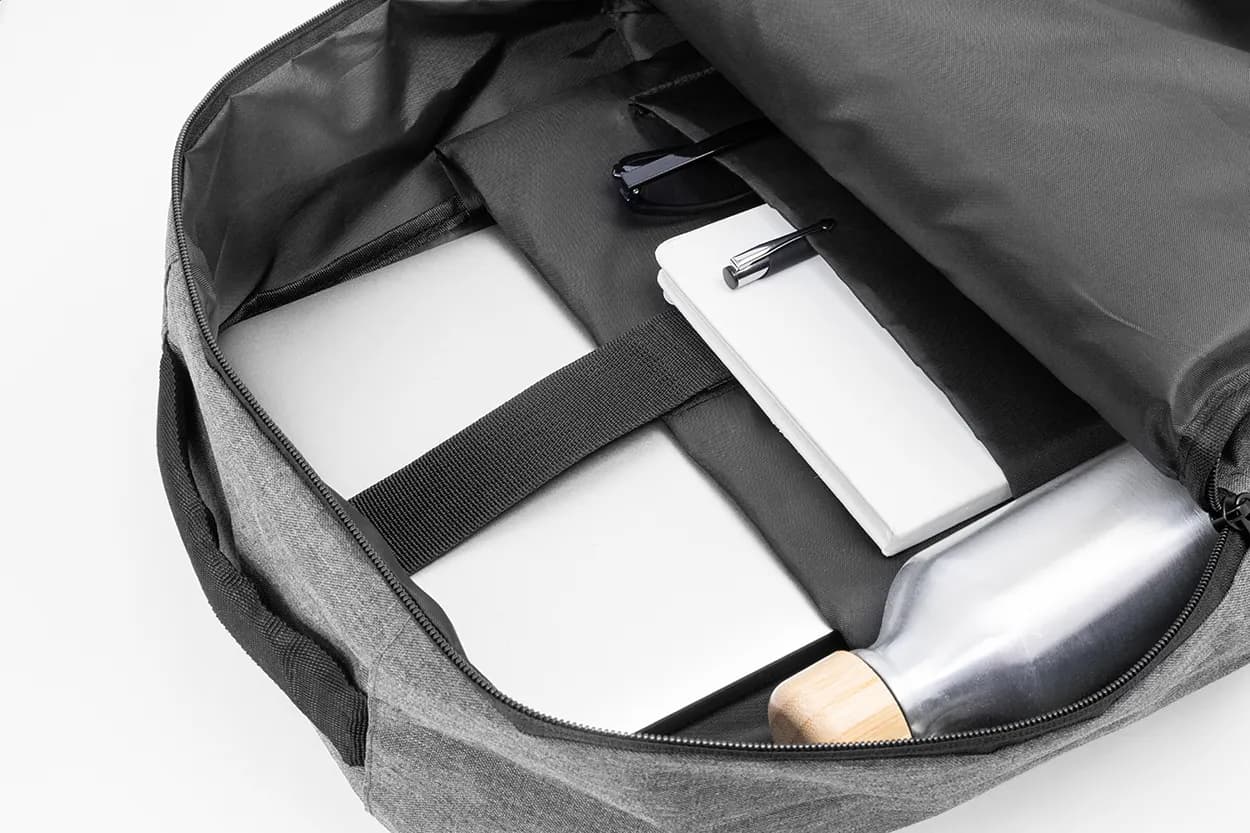 Rucksack, RPET - Lauder - grau (-77)