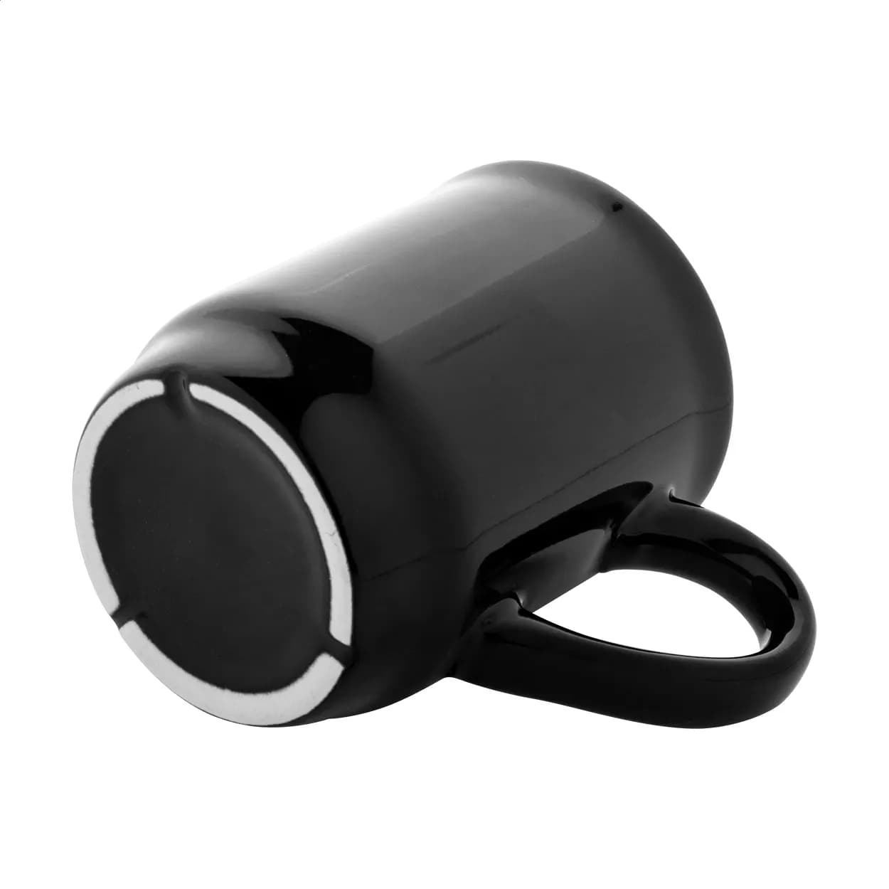 stapelbarer Keramikbecher - Marknad - schwarz (-10)