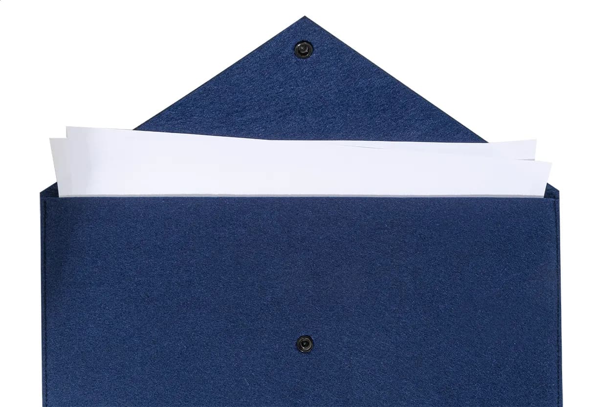 Dokumententasche RPET - Refelt Slim - dunkelblau (-06A)