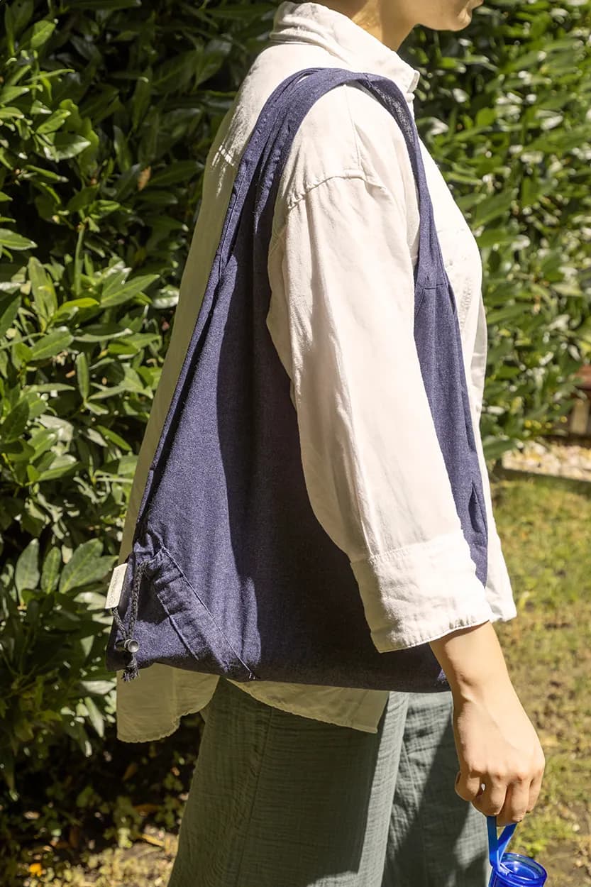 faltbare Einkaufstasche - Forpex - blau (-06)