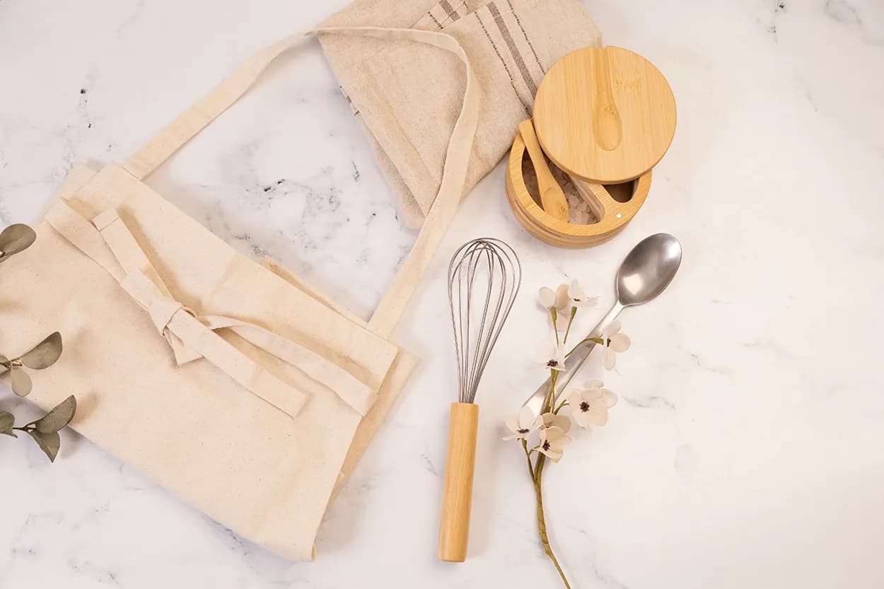 Baumwollschürze - Commis - natur (-00)