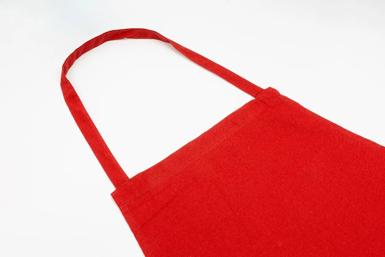 Baumwollschürze - Commis - rot (-05)