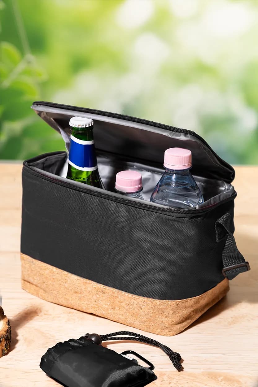 Kühltasche RPET - Kooper - schwarz (-10)