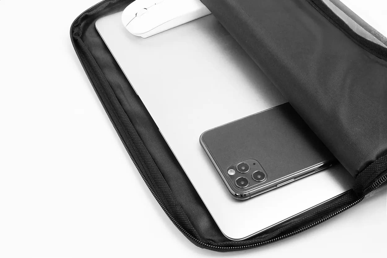 Laptoptasche, RPET - Reptop - grau (-77)