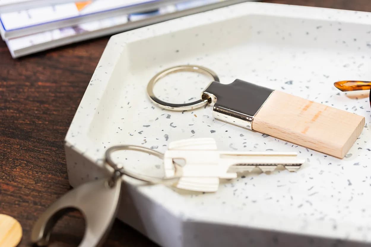 Schlüsselanhänger - Lignum - natur