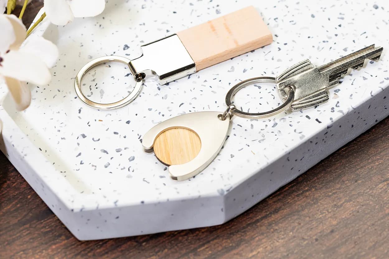 Schlüsselanhänger - Lignum - natur