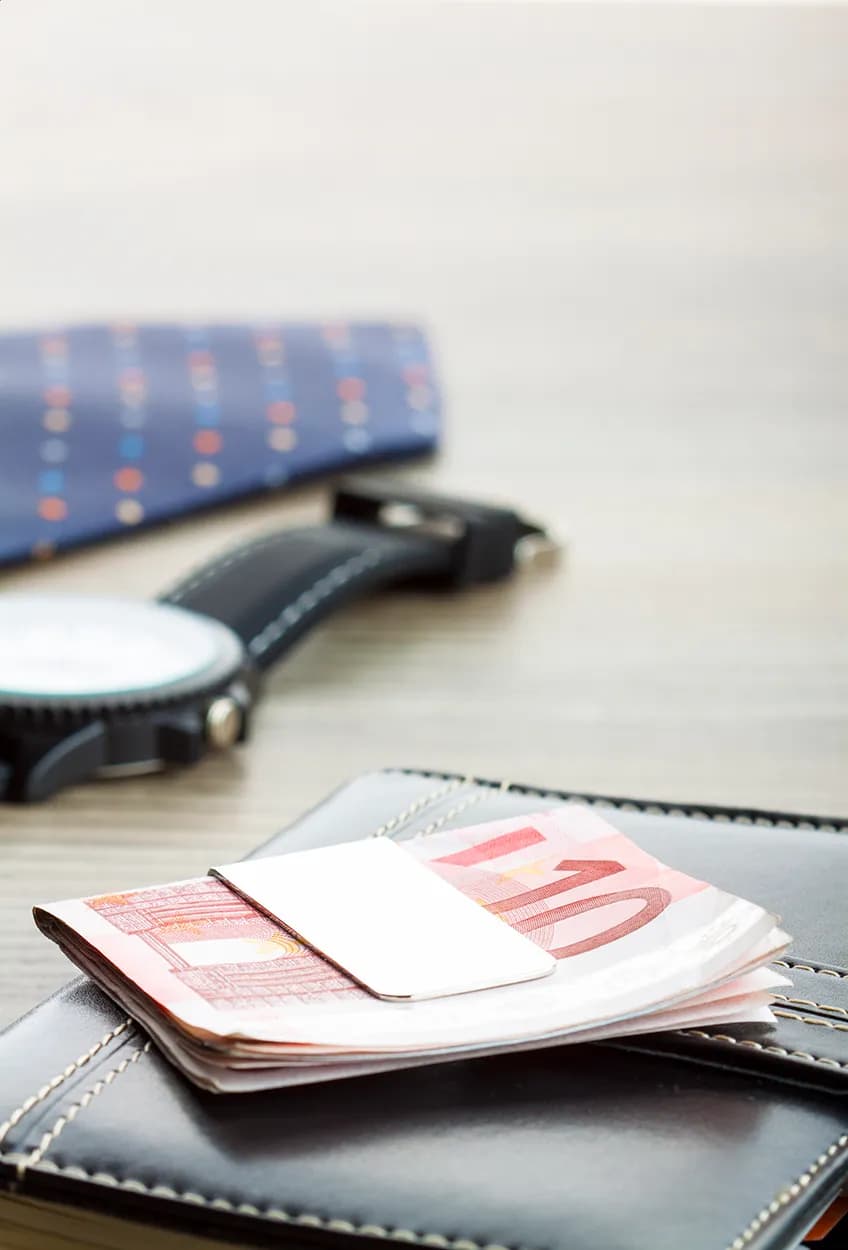 Geldklammer - Mercur - silber