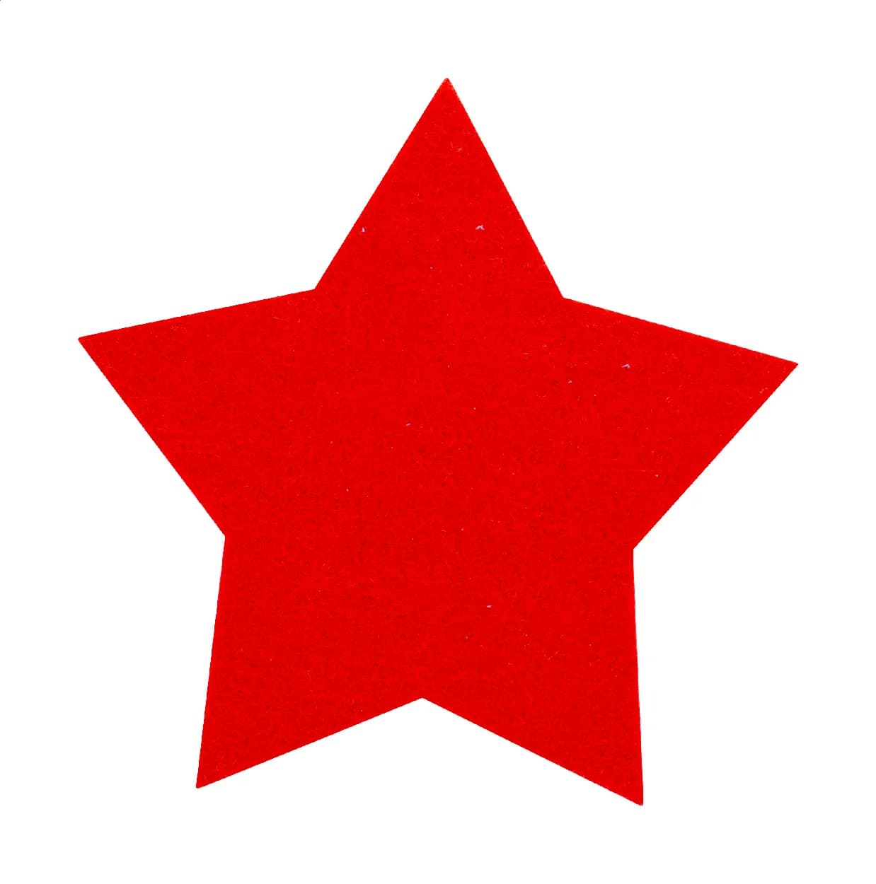 Weihnachtsuntersetzer-Set RPET - Vagnes - rot (-05)