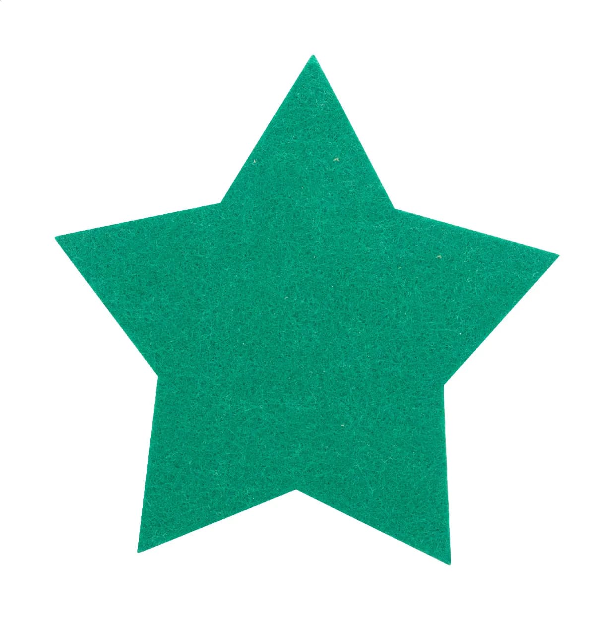 Weihnachtsuntersetzer-Set RPET - Vagnes - grün (-07)