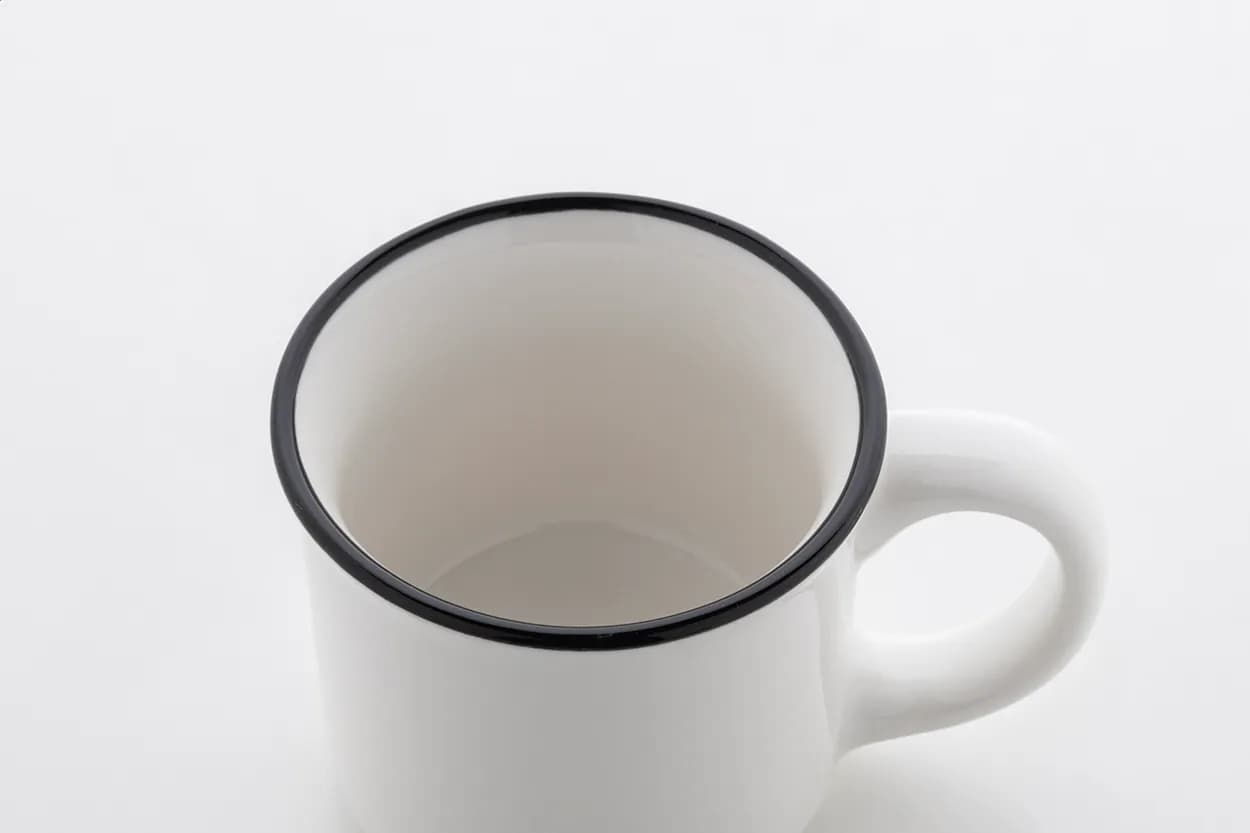 Mini Vintage-Becher - Woodstock Mini - weiß (-01)