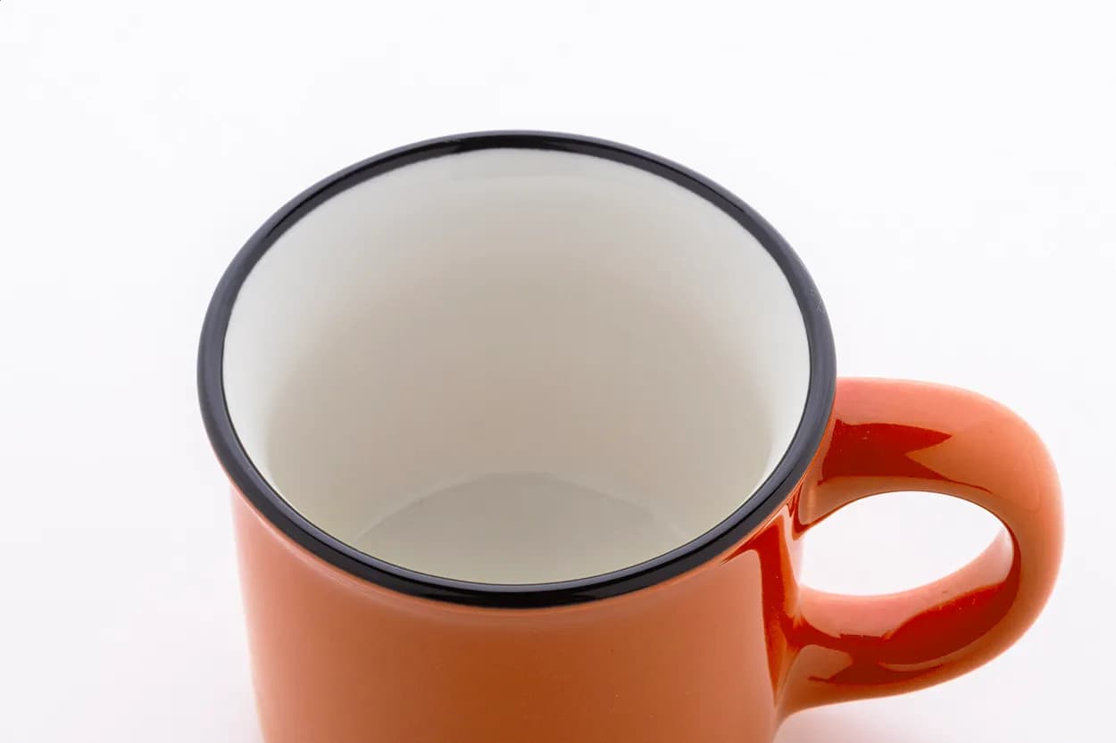 Mini Vintage-Becher - Woodstock Mini - orange (-03)