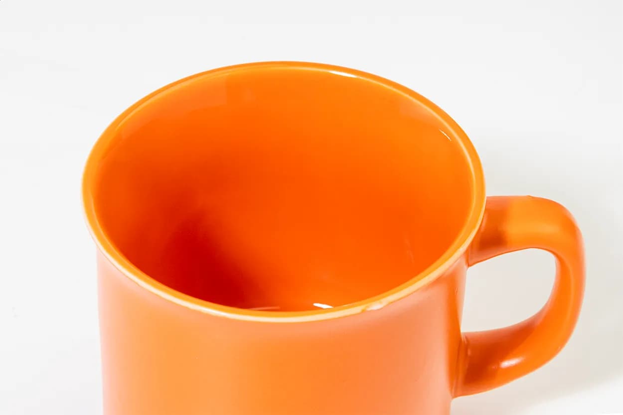 Matter Vintage-Becher - Woodstock Flat - orange (-03)