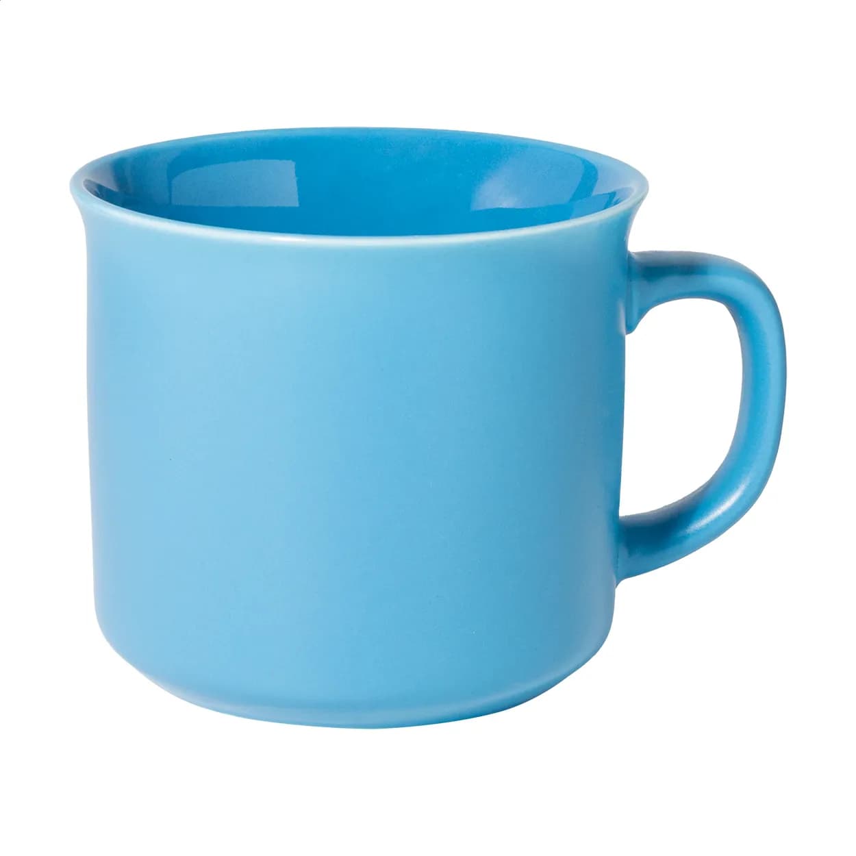 Matter Vintage-Becher - Woodstock Flat - hellblau (-06V)
