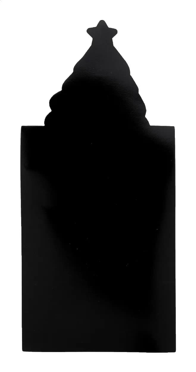 Magnetischer Notizblock Weihnachten, Weihnachtsmann - Julliste - grün (-07)