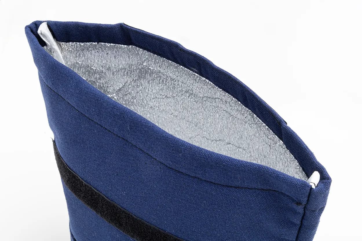 Rucksack aus recyceltem Canvas - Rekan Cool - blau (-06)