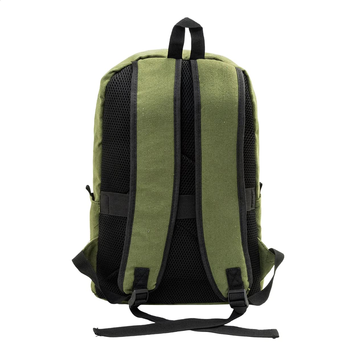 Rucksack aus recyceltem Canvas - Recabak - grün (-07)
