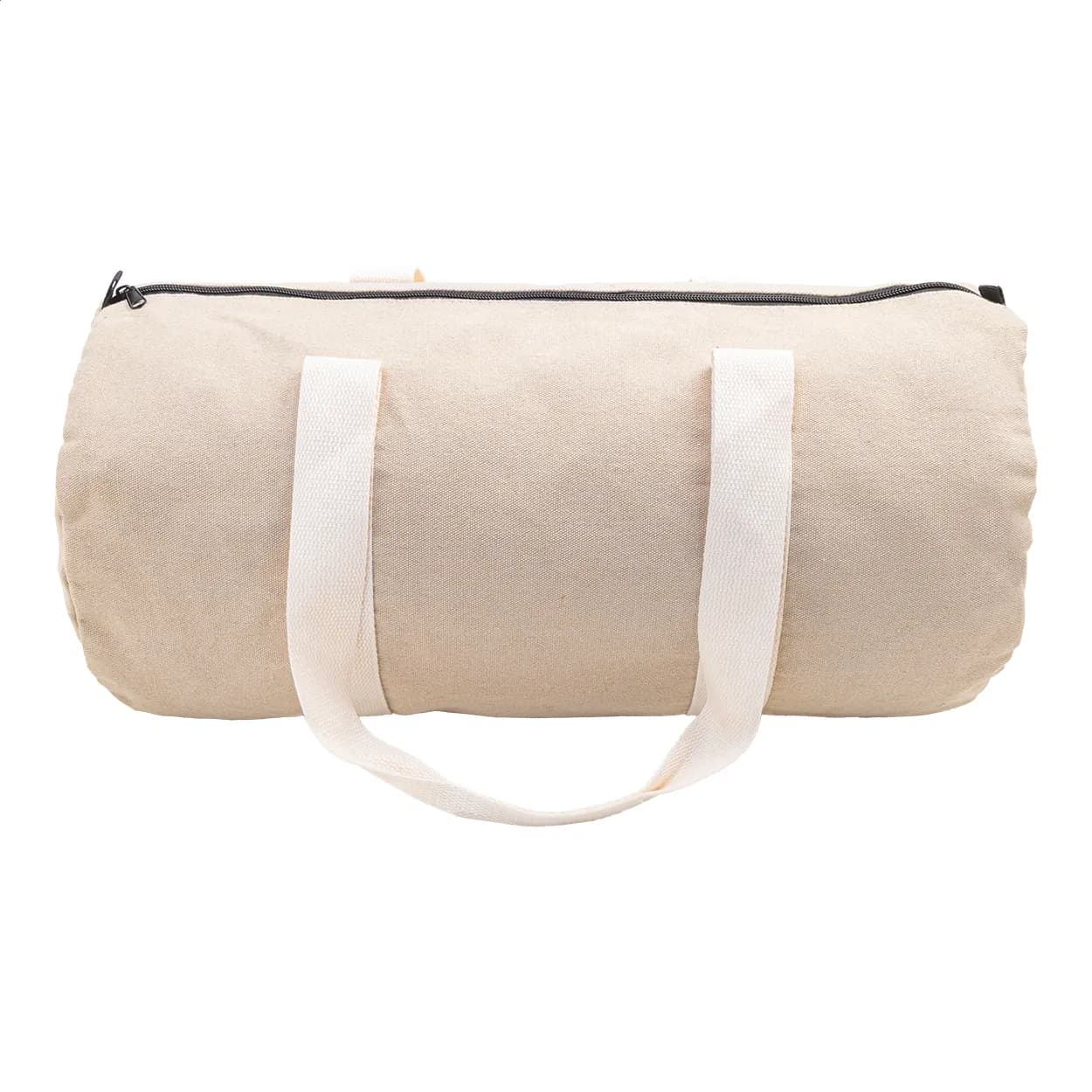 Sporttasche aus recyceltem Canvas - Rekan Duff - natur (-00)