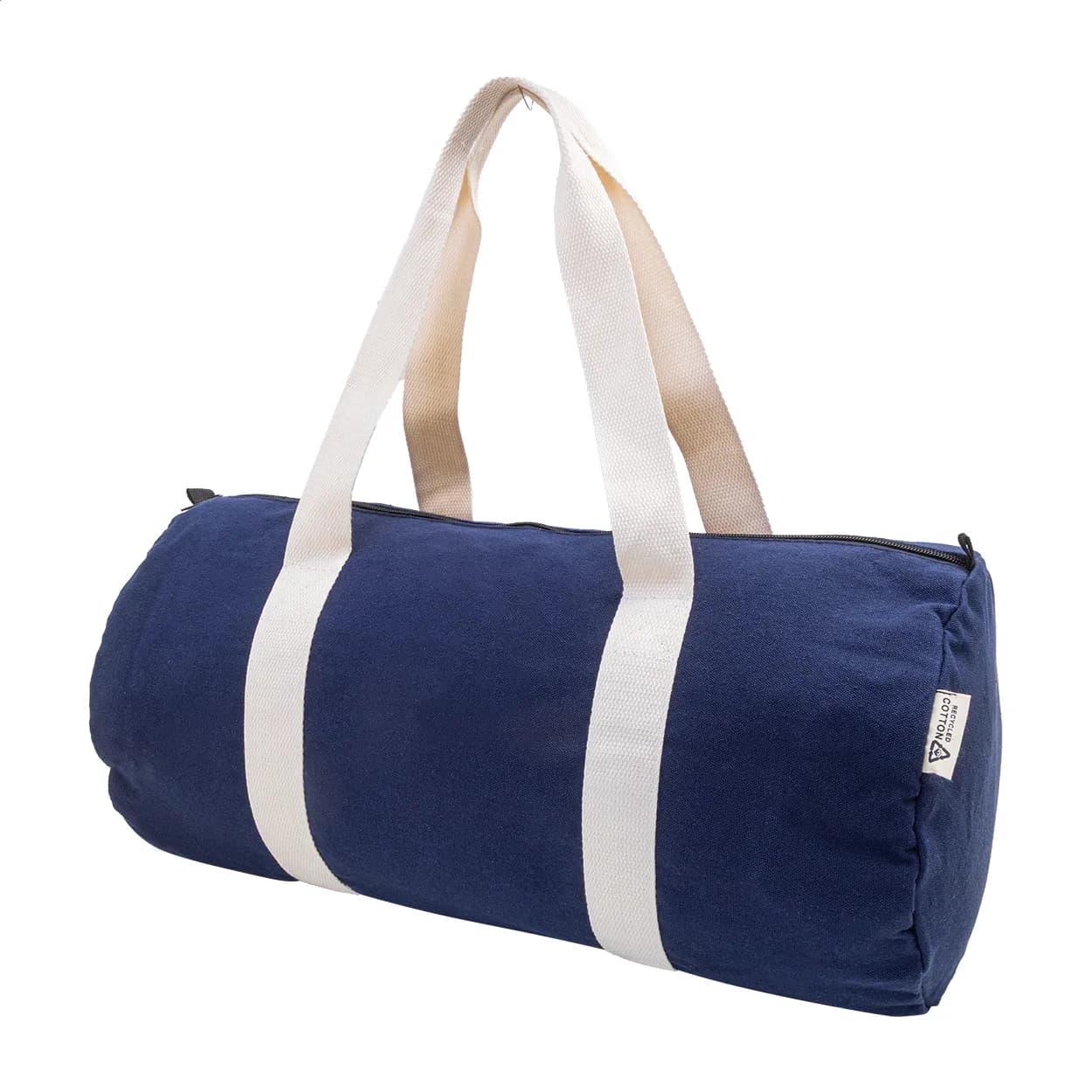 Sporttasche aus recyceltem Canvas - Rekan Duff - blau (-06)