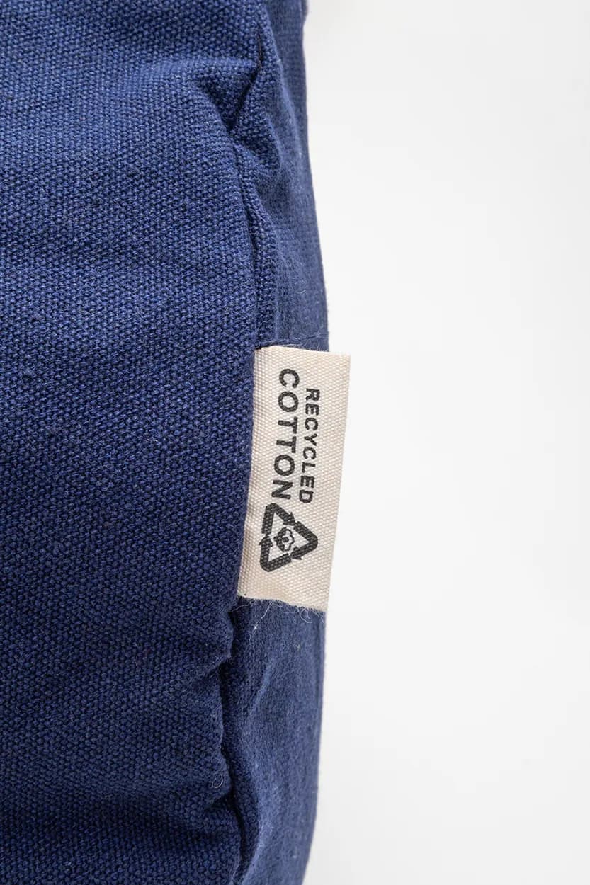 Sporttasche aus recyceltem Canvas - Rekan Duff - blau (-06)