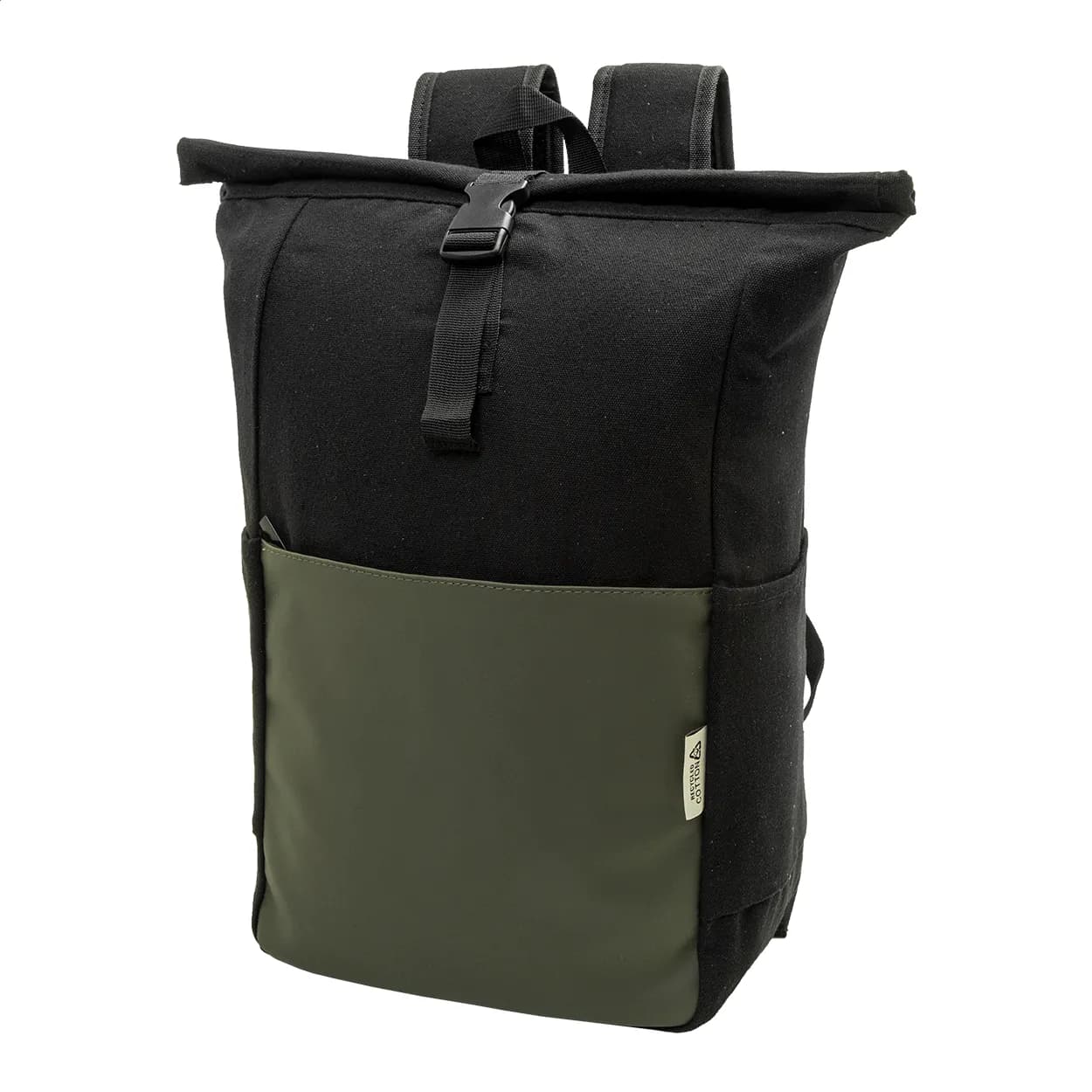 Rucksack aus recyceltem Canvas - Blakkan Back - grün (-07)