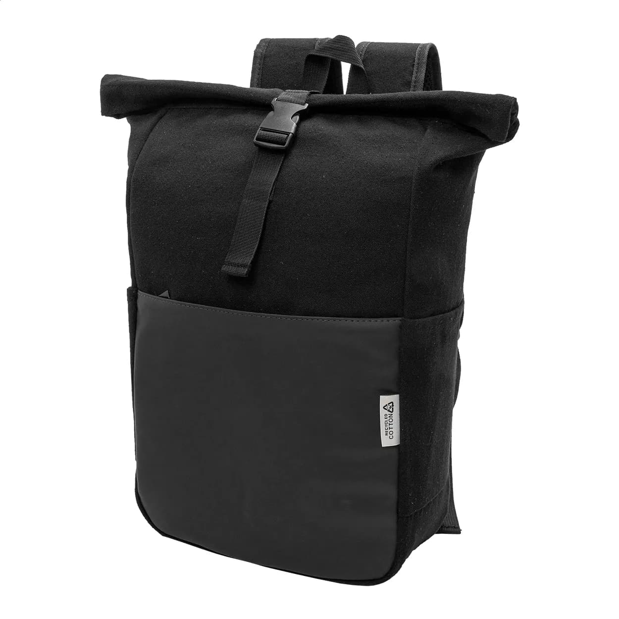 Rucksack aus recyceltem Canvas - Blakkan Back - schwarz (-10)