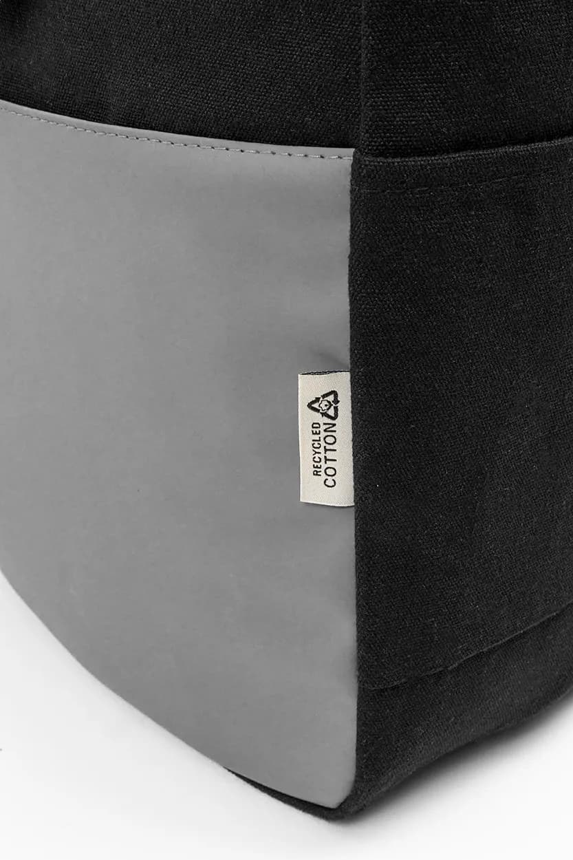 Rucksack aus recyceltem Canvas - Blakkan Back - grau (-77)