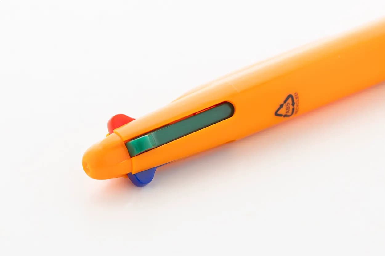 4-Farben-KugelschreiberRABS - Quattro - orange (-03)