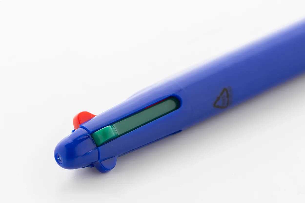 4-Farben-KugelschreiberRABS - Quattro - blau (-06)