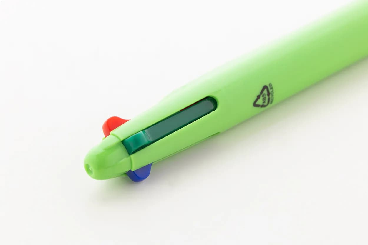 4-Farben-KugelschreiberRABS - Quattro - grün (-07)