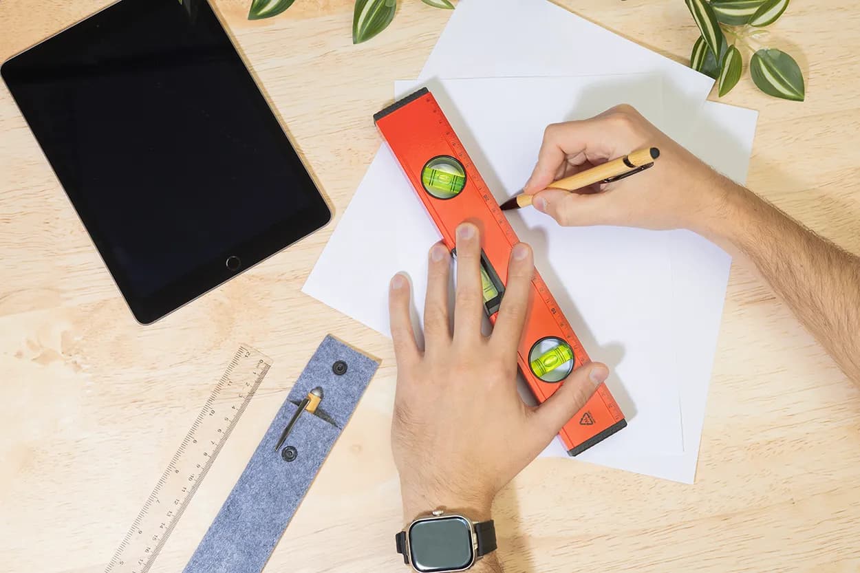 Wasserwaage - Ratupass - rot (-05)