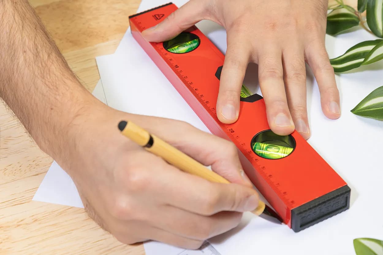 Wasserwaage - Ratupass - rot (-05)