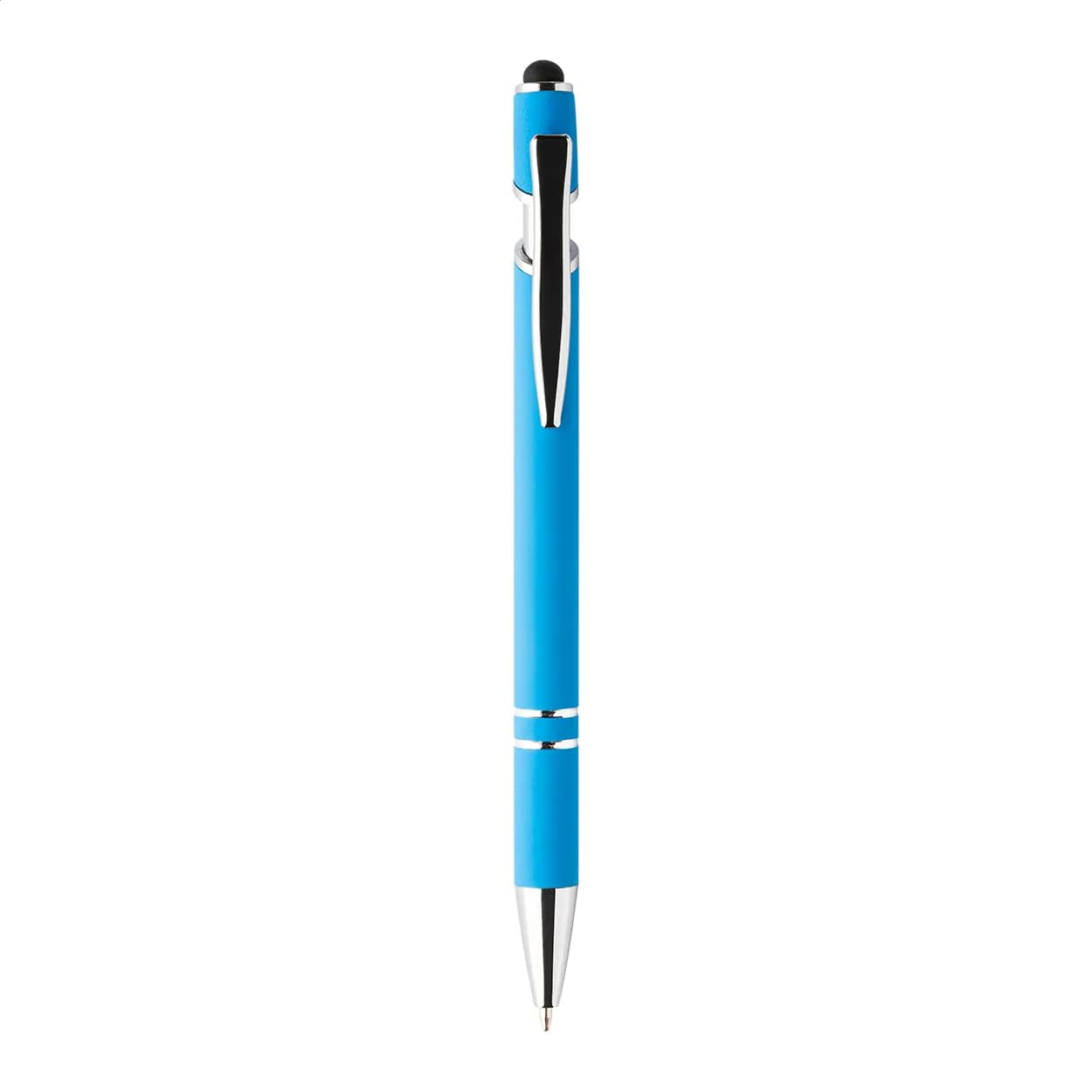 Touchpen-Kugelschreiber - Tonnel Soft - hellblau (-06V)
