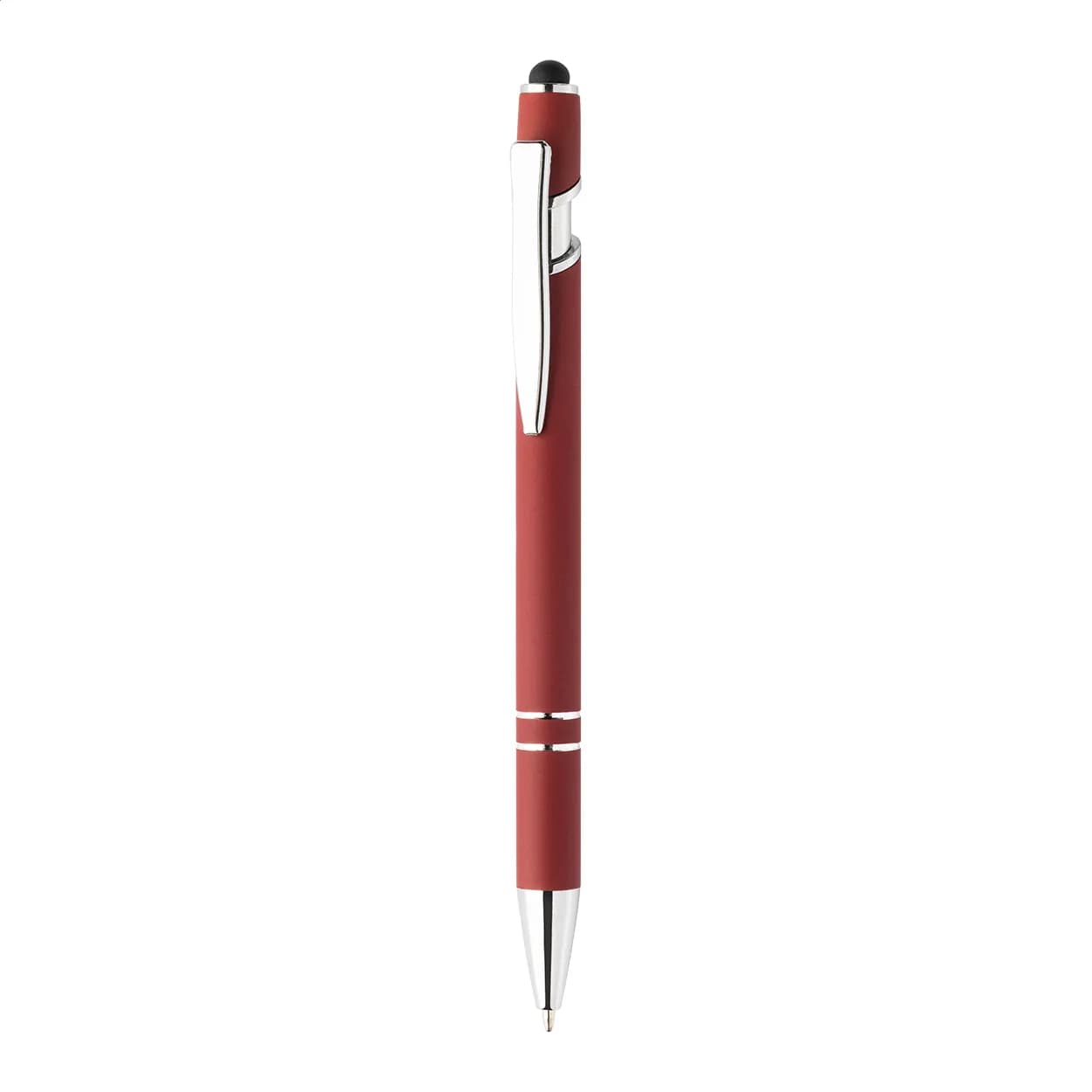 Touchpen-Kugelschreiber - Tonnel Soft - burgund (-84)