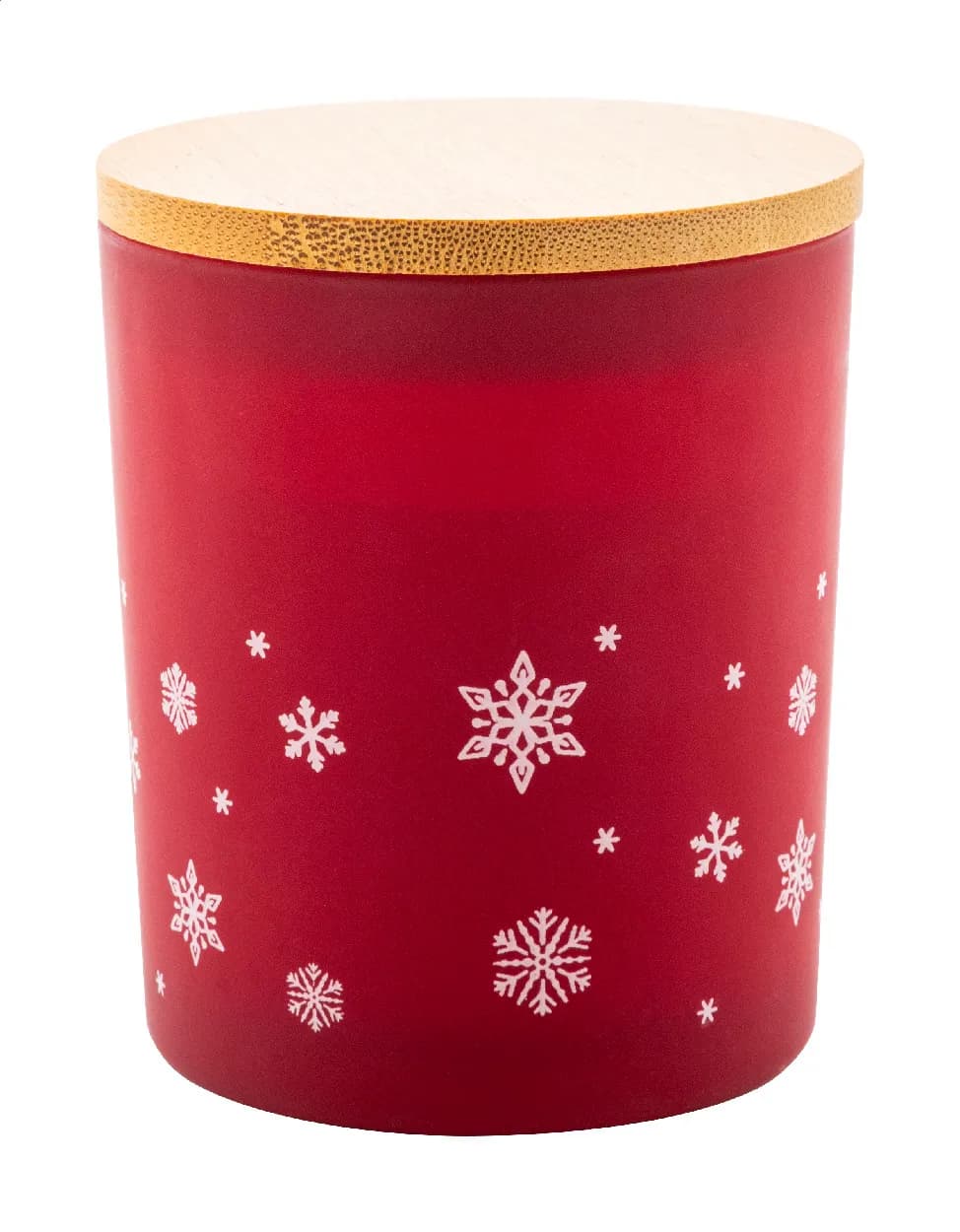 Weihnachtskerze, Vanille - Jouluz - rot (-05)