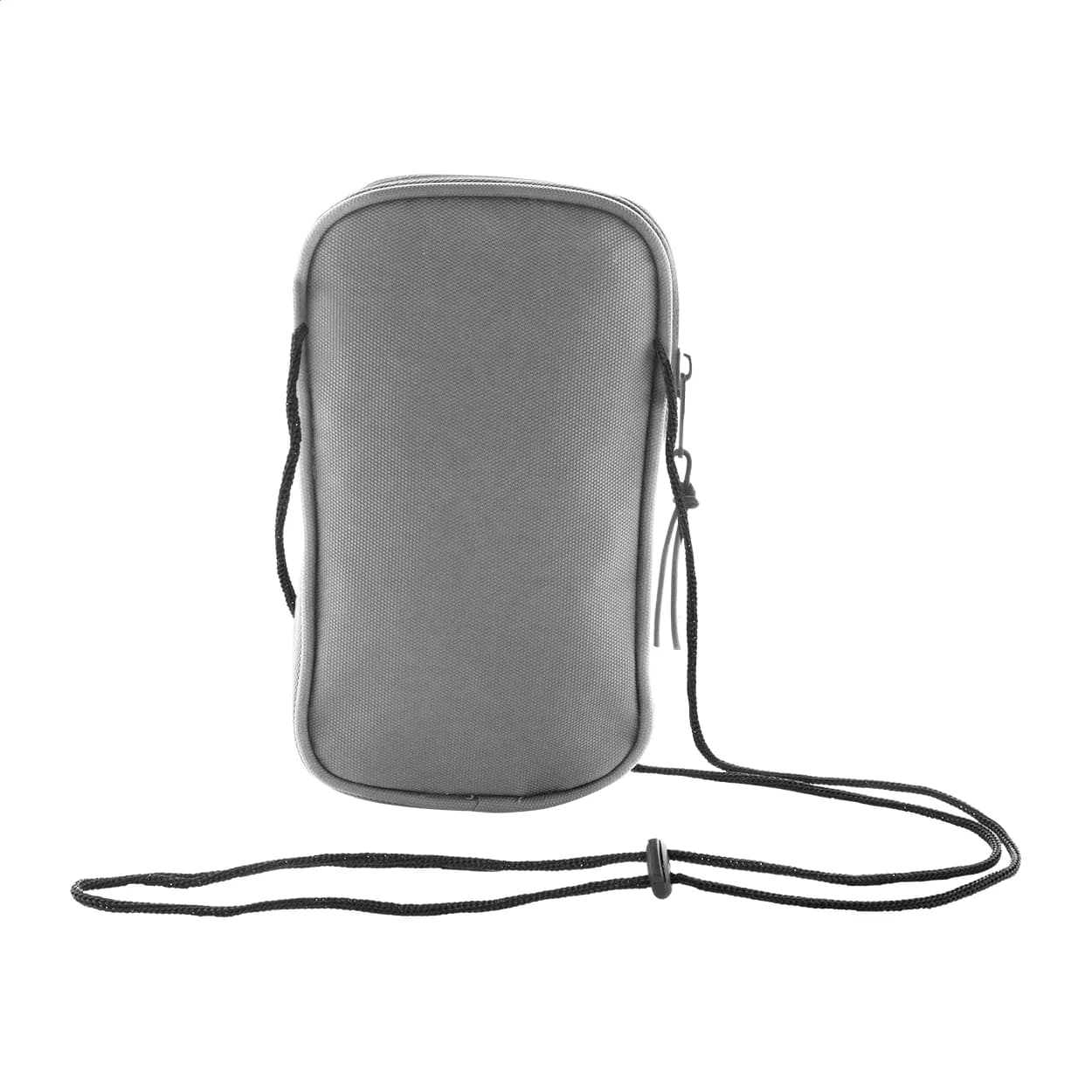 Umhängetasche für Mobiltelefone, RPET - FestiFon - grau (-77)