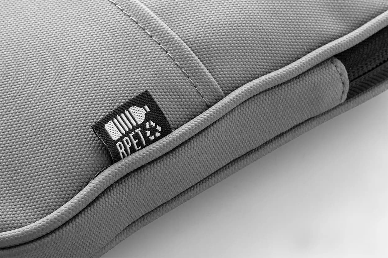 Umhängetasche für Mobiltelefone, RPET - FestiFon - grau (-77)