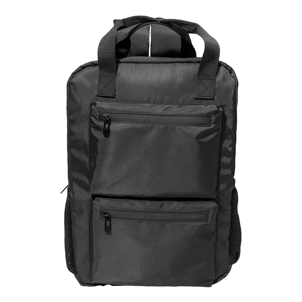 Rucksack aus Twill, RPET - Westing - schwarz (-10)