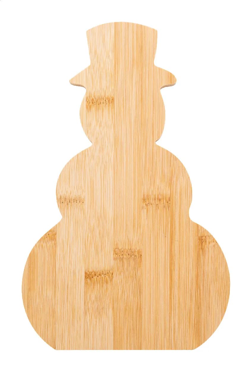 Weihnachts-Schneidebrett - Snomma - natur