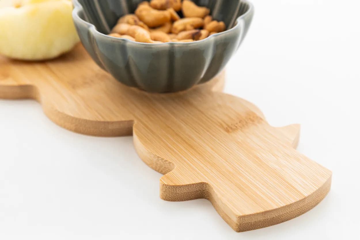 Weihnachts-Schneidebrett - Snomma - natur