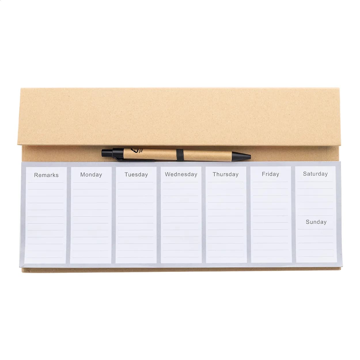 Wochenplaner für den Schreibtisch - Weeknot - natur (-00)