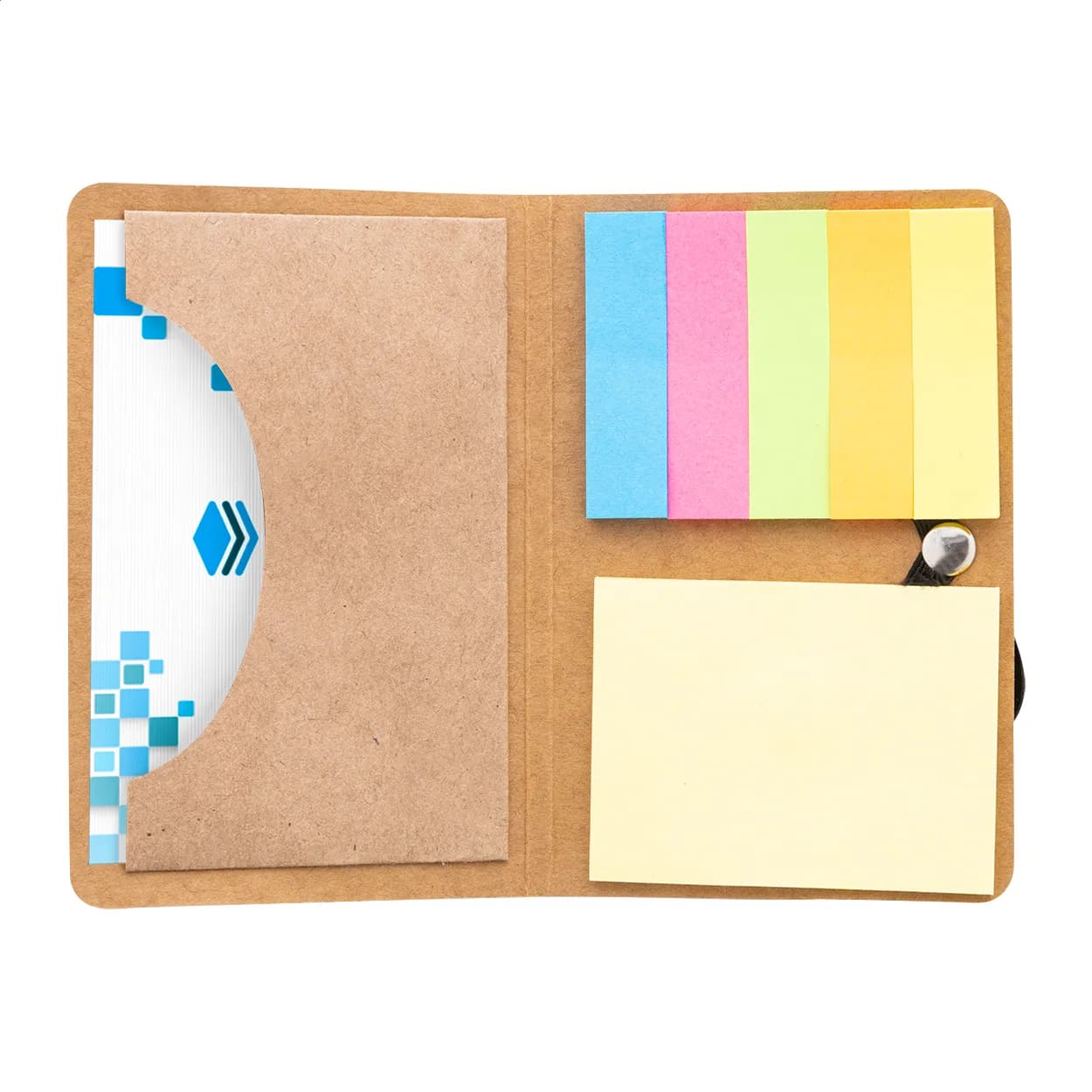 Haftnotizblock mit Kartenfach - Cardnot - natur (-00)