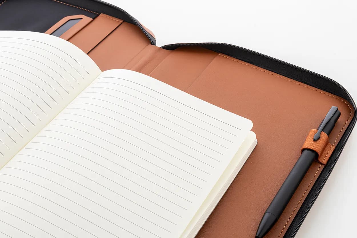 Dokumentenmappe RPU - Pulux Note - braun (-09)